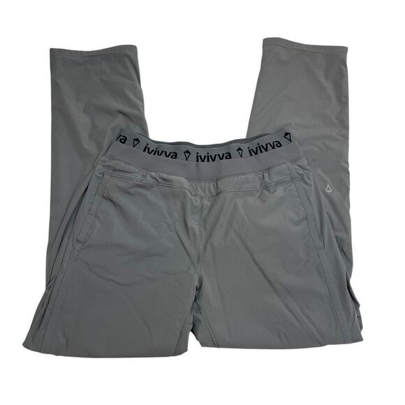 Ivivva by Lululemon Girls On the Fly Pant Style G53615 Gray Size 14 - Picture 1 of 10